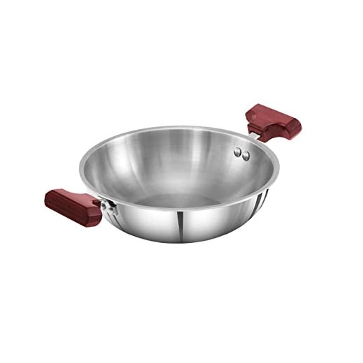 Hawkins - SSD15 Tri-ply Stainless Steel Deep-Fry Pan, 1.5 Litre