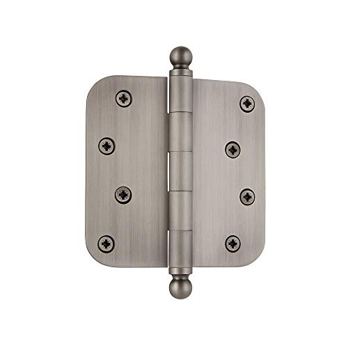 Image of Nostalgic Warehouse Ball-Tip Residential Door Hinge with Radius Corner