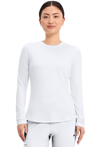 Cherokee Underscrub Long Sleeve Women’s Knit Tee...