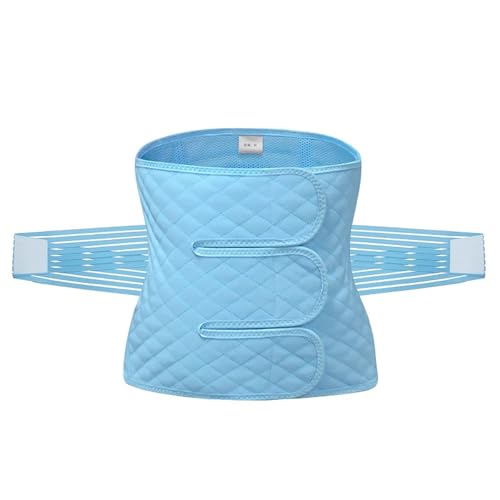 Faja postparto abdominal talla Small azul