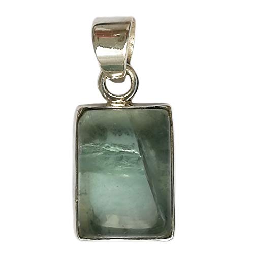Pendentif apatite argent 925 Le Luft idéal pour sublimer vos tenues de soirée