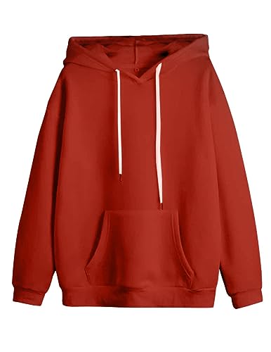 Image of Veirdo Cotton Fleece Regular Fit Hooded Sweatshirt Full Sleeves Solid Jumper Hoodie for Men /Boys