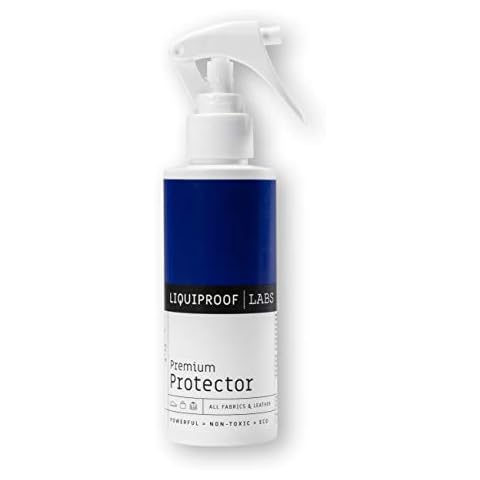 Liquiproof LABS Premium Protector Spray 125ml - long lasting waterproof and stain protection for leather, suede, nubuck, sheepskin and fabrics. For use on shoes, handbags, trainers, boots, clothes etc Cover