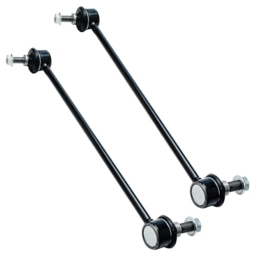 Image of Detroit Axle - AWD Front End Suspension Kit for 2002-2005 Volvo V70, 2 Lower Control Arms 2 Outer Tie Rod End Links 2 Sway Bar Links 2 Lower Ball Joints 2003 2004 Replacement
