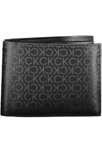 Calvin Klein Portefeuille trifold homme k50k510613 compact avec 10 fentes cartes