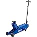 Global Industrial 10 Ton T-Handle Service Jack, Hydraulic Pump, Blue