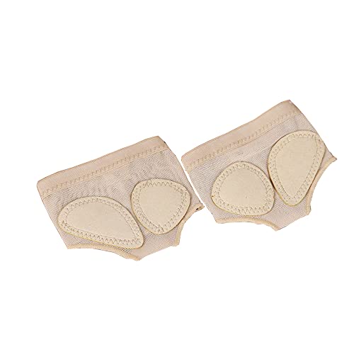 Dance Practice Protective Cover Half Sole Half Modern Dance Training Shoes Off-White