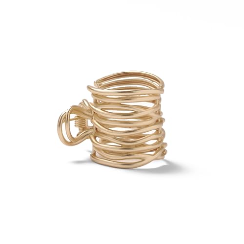 The Hair Edit Gilded Wrap Ponytail Cuff Clip Elegant Gold Accessory for Women Jewelry for Hair Unique Cuff Claw Clip Hair Accessories for Effortless Everyday Style