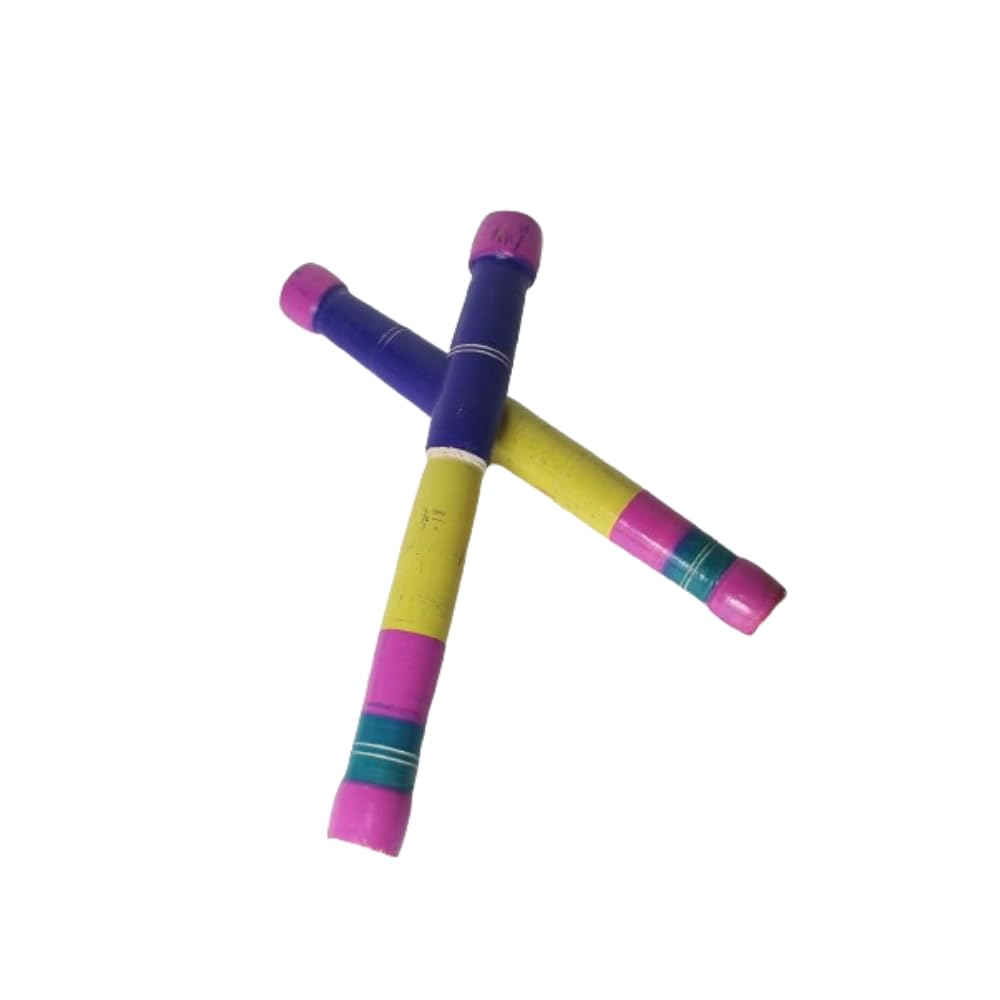 Wooden Dandiya Stick for Kids & Adult (Multi Color Dandiya Wooden Sticks)-image-32