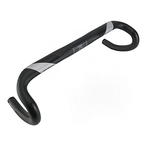 Manillares de carbono de carretera Alfa Pasca manillar carbono 31.8 cubiertas bicicleta carretera UD mate 400mm