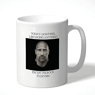 Cheeky Chops Mug - I Would do TheRock, Dwayne Johnson- Funny Novelty Birthday Office Cup Drink