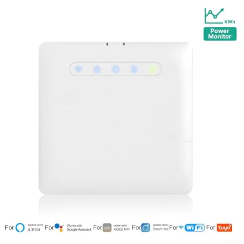 Smartes Heizthermostat mit Fernbedienung und Energieoptimierung und Überwachungs-App (A)