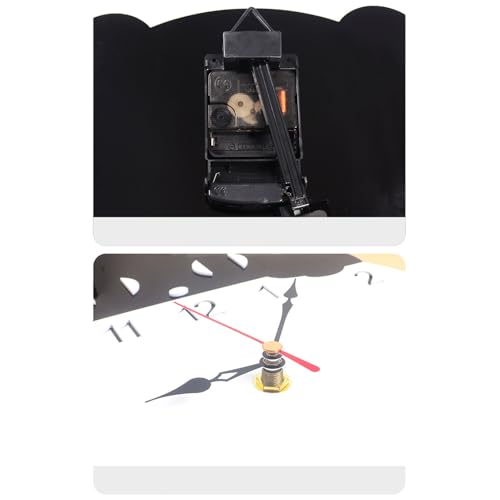 Horloge chat silencieuse pour déco murale moderne de chambre d'enfant - 8