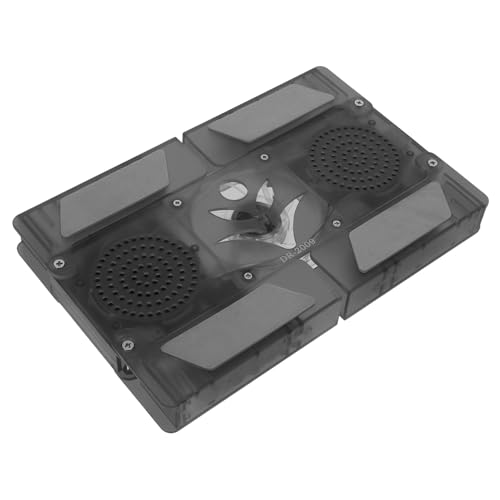 Base plegable para laptop con ventilador LED miniatura 1