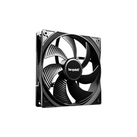 be quiet! Pure Wings 3 140mm Quiet PWM Case Fan | High top-end Speed with Low Minimum RPM | Extraordinary air Pressure | BL108 Cover