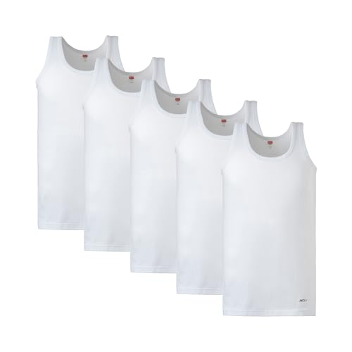 Mody Men Undershirt 5-Pack, Soft Undershirt, Tank Top for Men, Cotton Men Undershirt