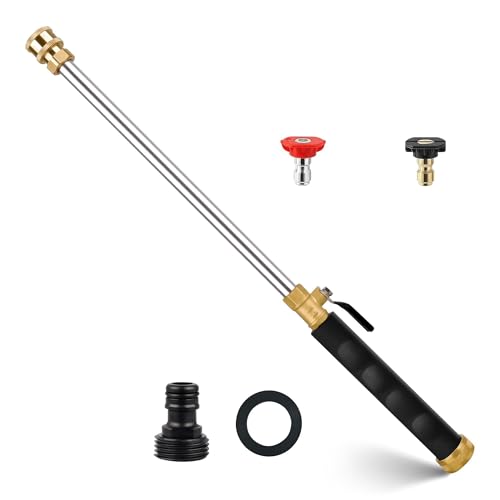 2026 Upgraded Jet Nozzle Power Washer for Garden Hose,