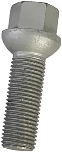 10 śrub do kół bolce koła srebrne kulkowe M14x1,5 50 mm (R14)