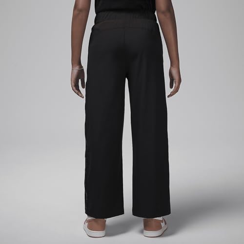 Nike Air Jordan Big Kids Girls' Jumpman Woven Taping Pants (Black)2