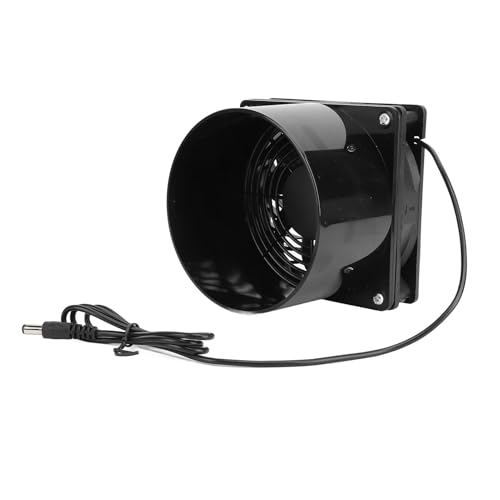 Ventilador de extracción Pssopp para garaje, con brida ABS y rejilla plástica de seguridad, 2600 RPM, 430 CFM para baño, RV, invernadero, habitación de mascotas y ventilación del hogar miniatura 4