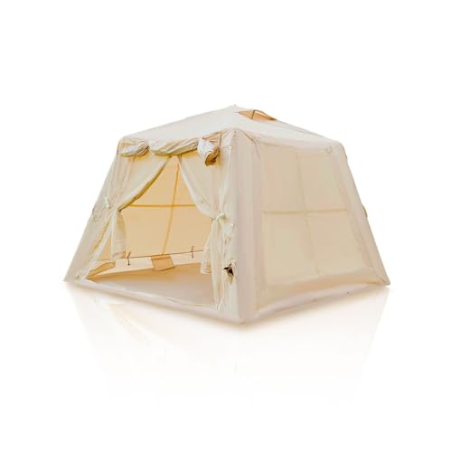 Carpa Inflable para Camping 4 Personas con Dos Compartimentos miniatura 1
