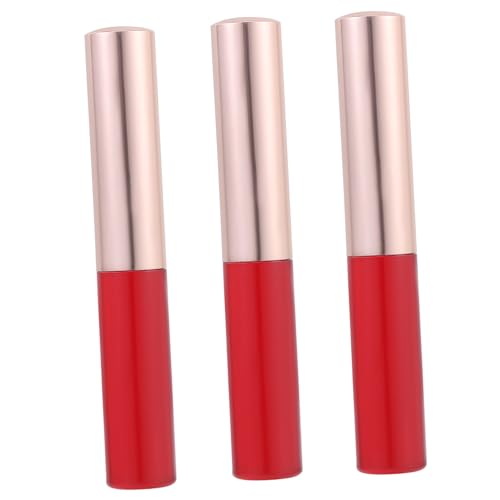 VALICLUD 3pcs Silicone Lip Brush Lipstick Applicator for Women Multifunctional Makeup Brush Set Retractable Cover