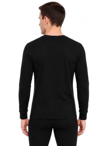 Image of BODYCARE Heat MAX - Fur Fleece Inside Men Round Neck full Sleeves Thermal Gold Plus Premium Range for Very high Warmth