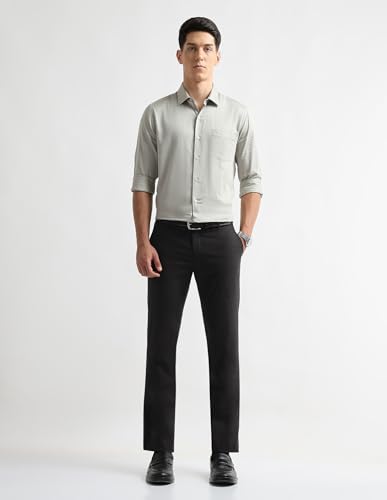 Image of Arrow Mens Black Pants