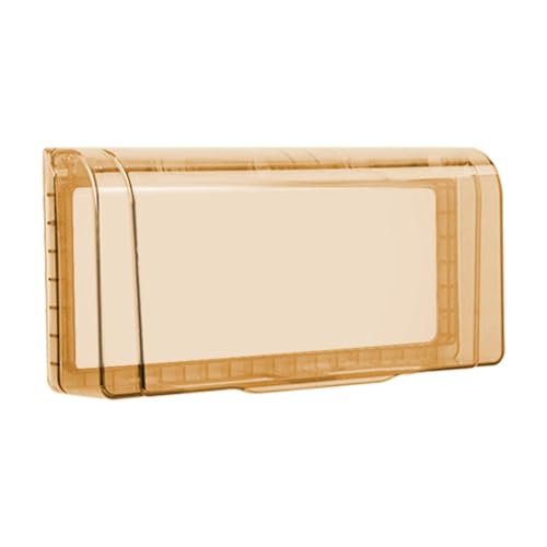 Image of ATORSE Waterproof Switch Plug Outlet Cover Washroom Protection Receptacle Protector Light Brown|Home & Garden