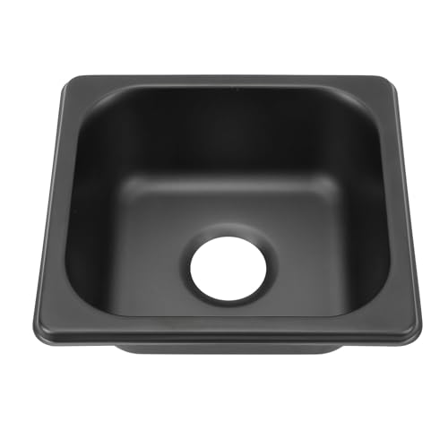 Wohnmobil-Waschbecken aus Edelstahl kitchen sink Kleines Waschbecken 150 X 135 X 70 Mm Spülbeckeninhalt mit 40 Mm Abflussloch Für Wohnwagen, Wohnmobil, Boot, Éviers de restaurant