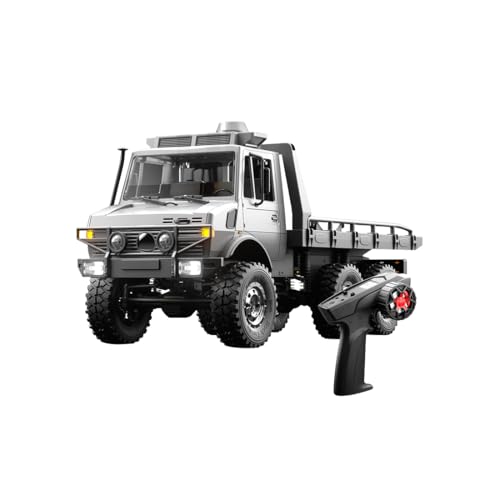 Image of 1 /18 RC Crawler, Full Proportional 6WD All-Terrain Remote Control Off-Road Emergency Truck, Gift for RC Climbing Car Enthusiasts and Collectors (Silver /C8823-YW-B)