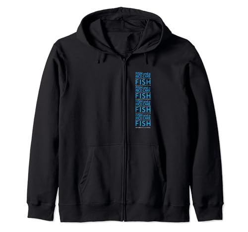 Silverback Fish & Rice Cake Zip Hoodie
