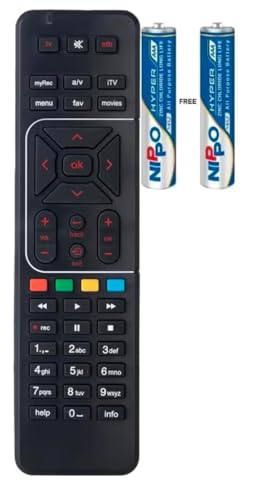 Original Remote Control Comaptible with Airtel Digital Dish TV DTH Television, Setup Box Remote Compatible for SD and HD Recording (Pack of 1) (Dish TV DTH) 2 31qwomsUN8L