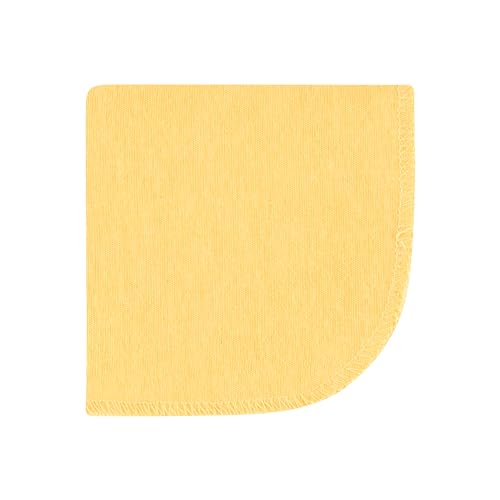 Image of Hudson Baby Unisex Baby Flannel Cotton Poly Washcloths, Construction Work 12Pk, One Size