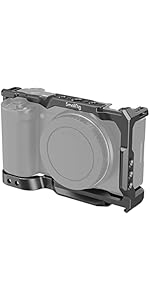 Amazon | SmallRig ZV-E10用グリップ付きケージ/内蔵クイック Amazon | SmallRig ZV-E10用グリップ付きケージ/内蔵クイック