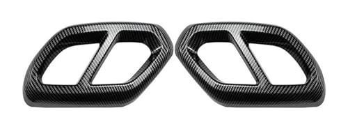 Coche Escape Cola Para Mercedes Para B&enz GLC Clase X254 2022 2023 2024+ 2 Piezas Embellecedores Para Punta Silenciador Tubo Escape Coche