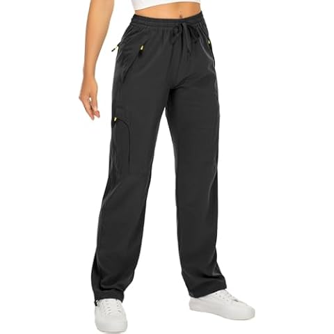 mosingle Women's Quick Dry Cargo Pants Cover