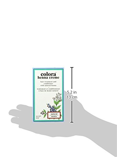 Colora Henna Henna Natural Cream 2 oz miniatura 6