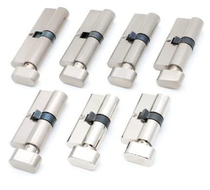 Zamek z miedzianym cylindrem, wnętrze sypialni, salon, klamka mosiężna(Dc 55mm)