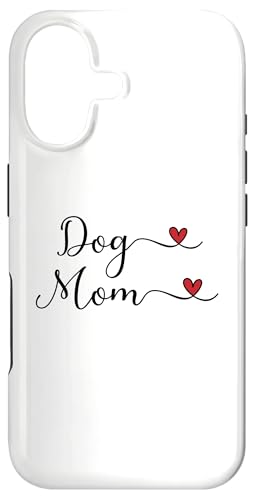 Dog Mom - I heart Dogs �^�C�|�O���t�B�f�U�C�� �X�}�z�P�[�X iPhone 17 �p
