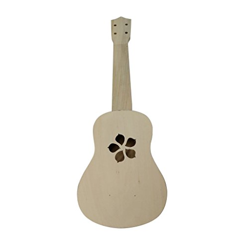 HOLDER 21 pouces Ukulele DIY Kit Ukulele Set bois Hawaii Guitare Debutant Instruments a cordes musicales, cerise - Les Beatles, Paul McCartney, John Lennon, RIngo Starr, George Harrison HOLDER 21 pouces Ukulele DIY Kit Ukulele Set bois Hawaii Guitare Debutant Instruments a cordes musicales, cerise