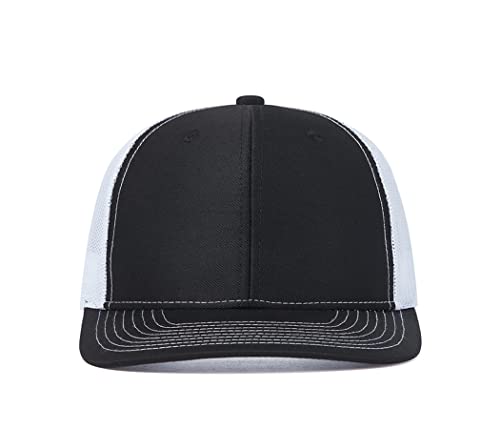 Image of Quanhaigou Trucker Hat - Mesh Snap Back - Unisex Adjustable Baseball Cap - Outdoor Hats for Men Women