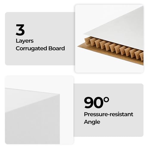 Munbyn 20 Pack Shipping Box 12X9X4 Inch, Corrugated Mailing Box For Small Business, Packing And Moving, Gift Box Mailer thumb #5