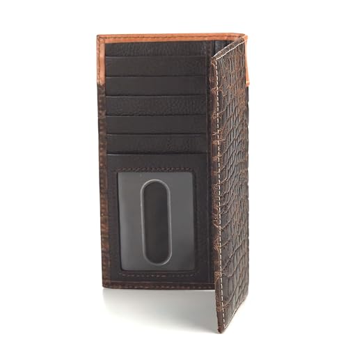 ARIAT Men's Floral Embossed Bi-Fold Rodeo Wallet - A3552802 One Size3