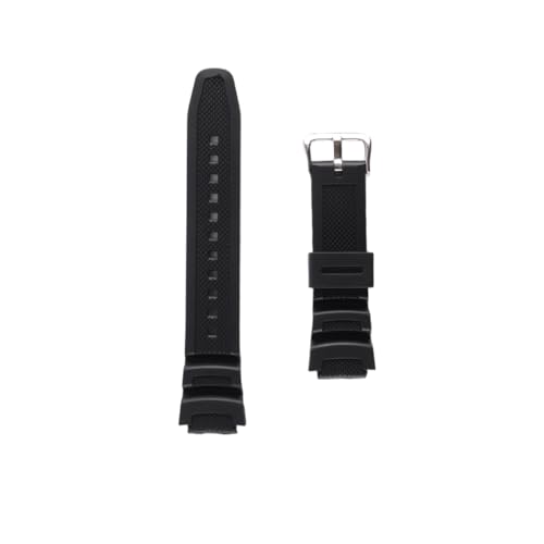 Durlo Correa de repuesto de poliuretano de caucho para AQ-S810W, W800H, AQ-S800 y más, color negro.