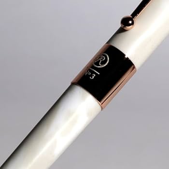 ロメオナンバー3 白雲石 細軸 Amazon | ロメオ ROMEO No．3 ボールペン 細軸 白雲石