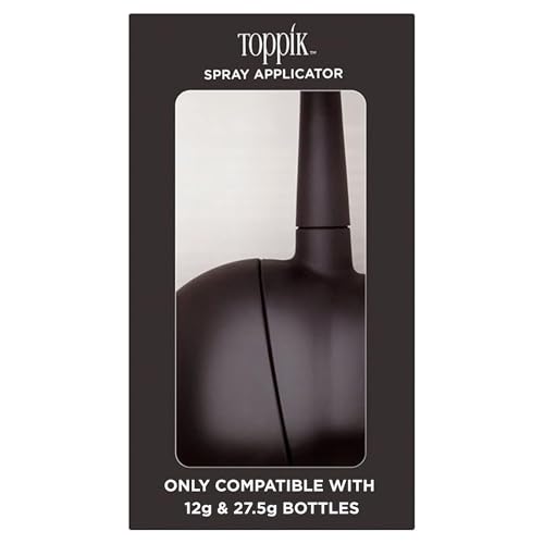Toppik Spray Applicator, Precise Fibre Application on Thinning Hair for Naturally Thicker Looking Hair, Suitable for 12g & 27.5 g Bottle Sizes