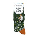 Multicolore STC Chaussette duo passion tennis