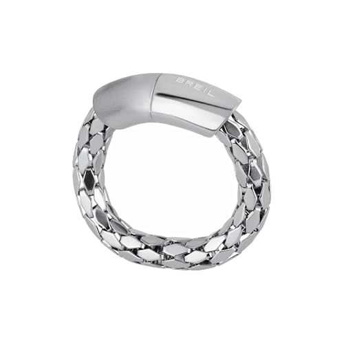 Breil Gioiello TJ2145 collezione LIGHT, ANELLI da DONNA in ACCIAIO colore ARGENTO misura 14 con SENZA PIETRE
