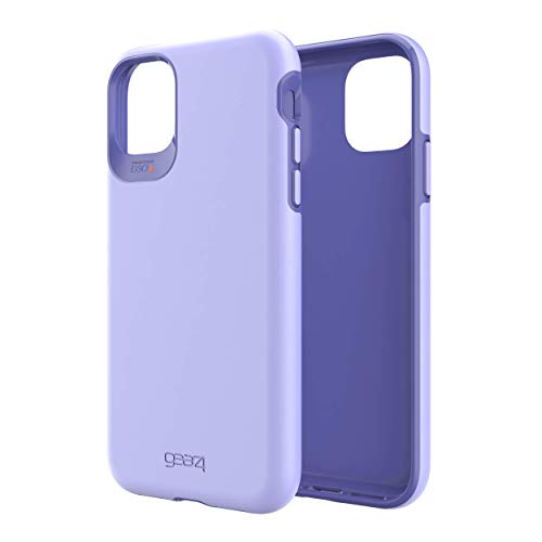 Gear4 Coque Holborn Compatible avec iPhone 11 Pro, Coque à Haut Pouvoir Anti-Choc avec Technologie D3O intégrée, Protection arrière renforcée - Violet